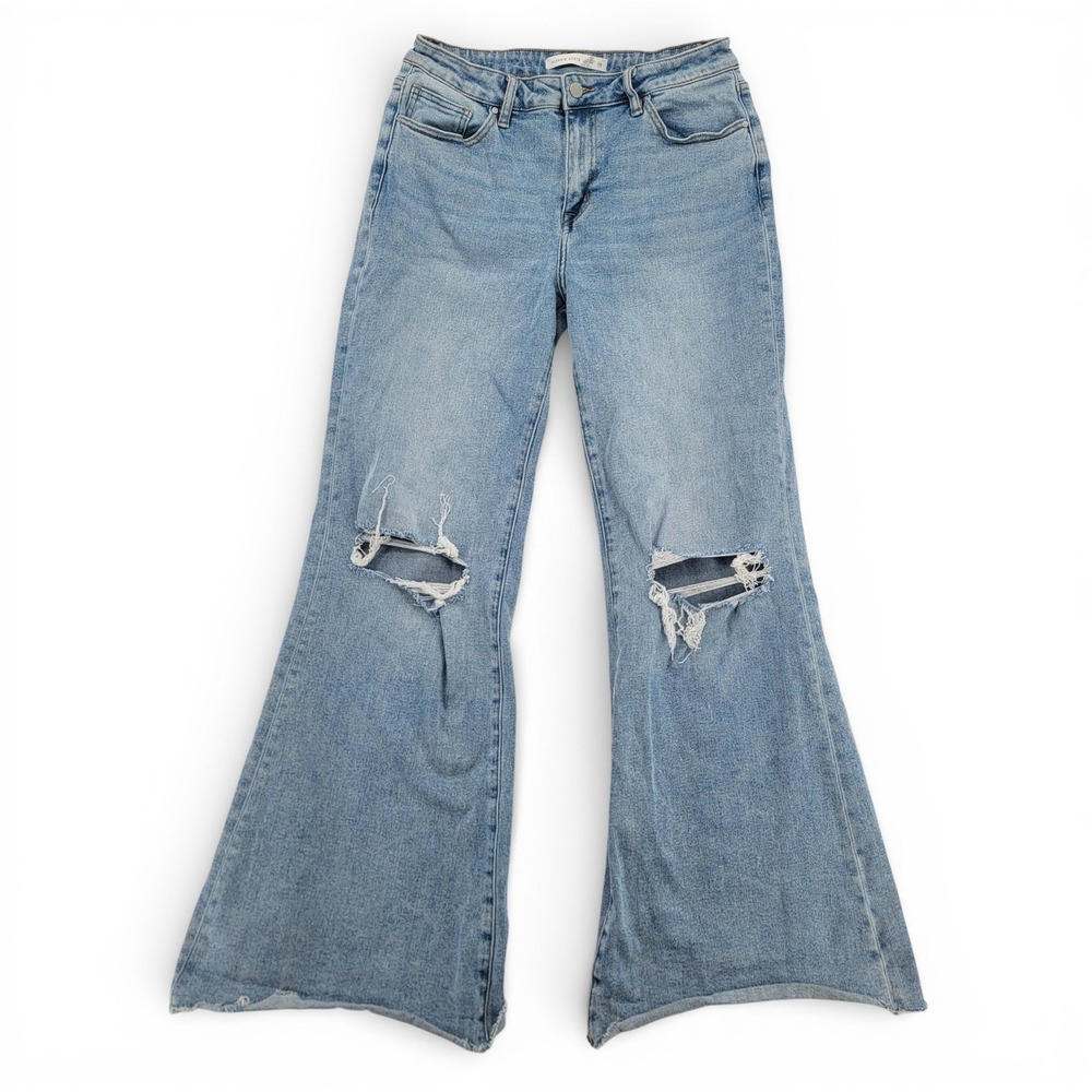 Altar'd State Women 29 Mica Bootcut‎ Jeans Cotton Distressed Y2K Flare